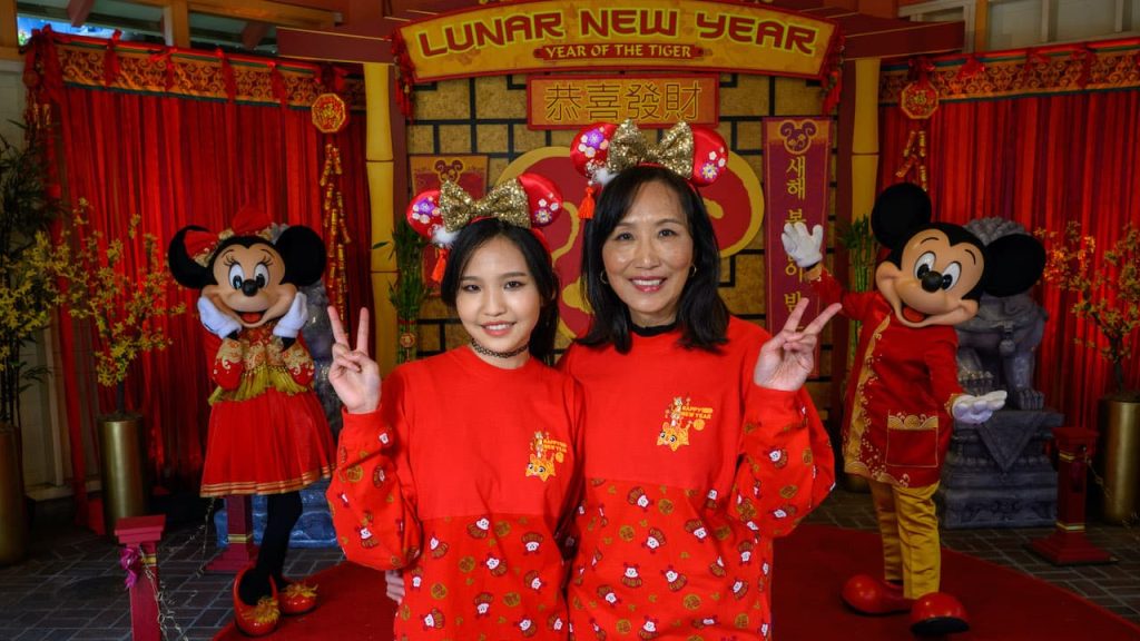 Turning Red Star Celebrates Lunar New Year At Disneyland Resort