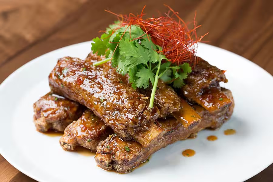 Hoisin Sticky Spare Ribs Recipe Morimoto Asia