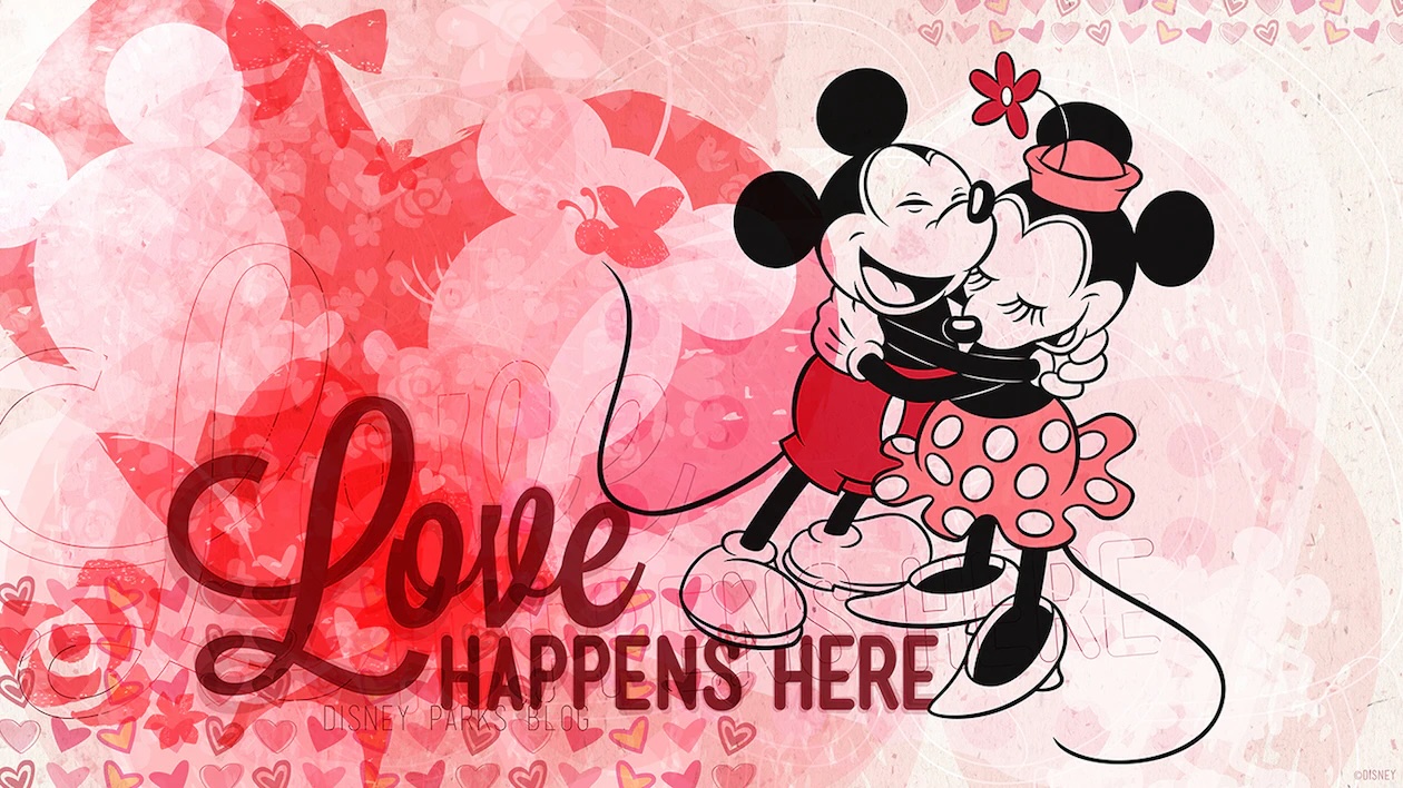 Disney Parks Valentine’s Day Wallpapers