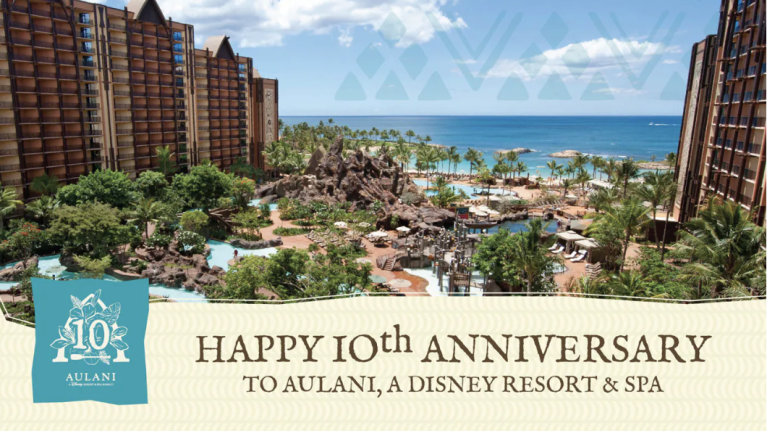 Aulani, A Disney Resort & Spa Celebrates 10th Anniversary