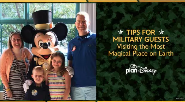 Tips for Military Guests Visiting Walt Disney World Resort