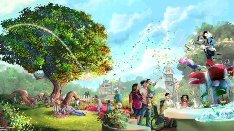 Mickey’s Toontown at Disneyland Concept Art Featured Image