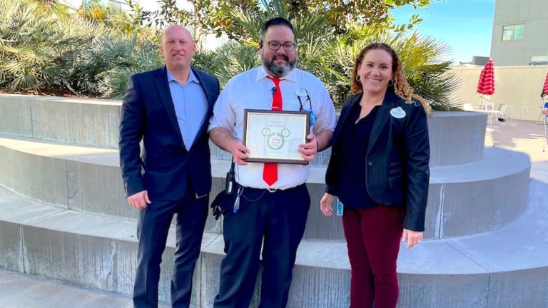 Cast Member Honored with Disney Heroes Award for Highway Rescue blog header