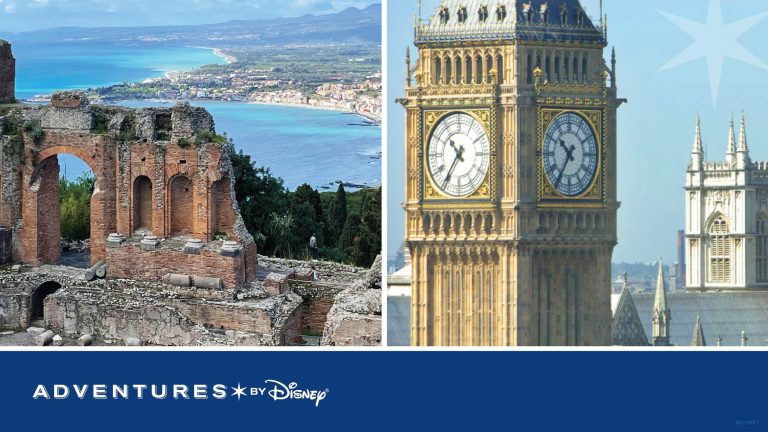 New 2023 Adventure by Disney Destinations Including the Big Ben