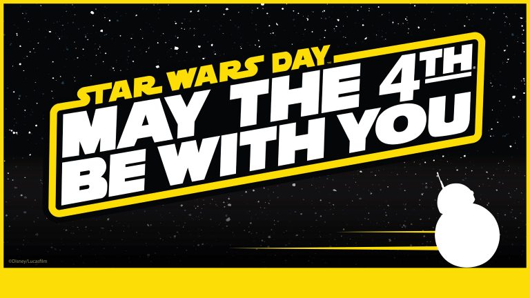 Star Wars Day May the 4th Be With You logo
