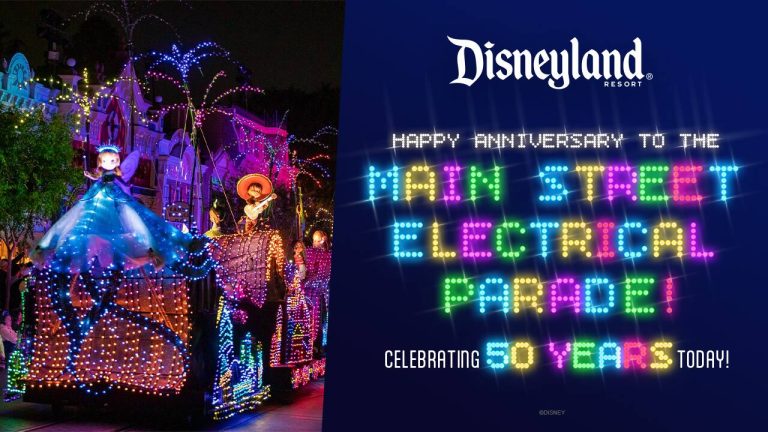 Disneyland Resort Celebrates the 50th Anniversary of the 'Main Street Electrical Parade’