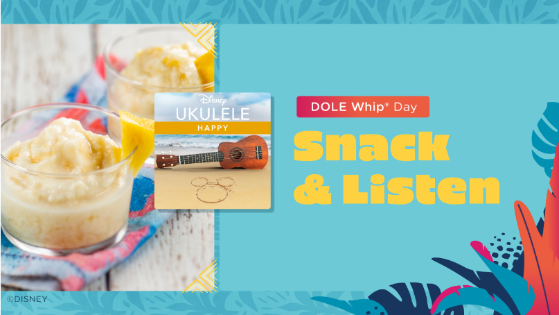 DOLE Whip Day Recipe and Ukelele Music Featured Image