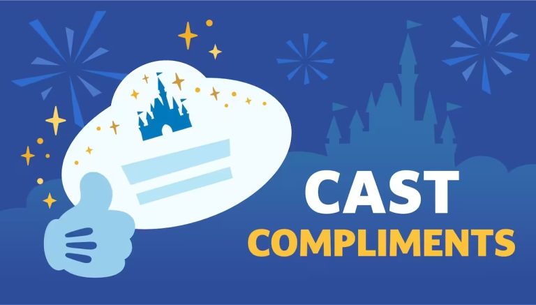 Mobile Cast Compliment on the Disneyland App