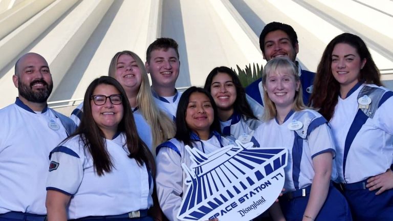 Space Mountain cast members