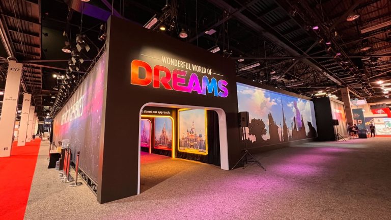 Disney Parks and Experiences Wonderful World of Dreams Pavilion is a Must See at D23 Expo blog header