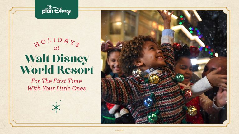 planDisney: Holidays at Walt Disney World Resort for the First Time with Your Little Ones blog header