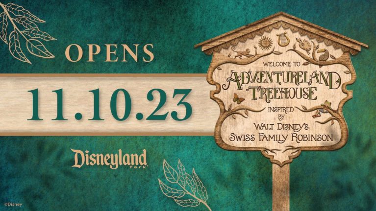 New Adventureland Treehouse in Disneyland
