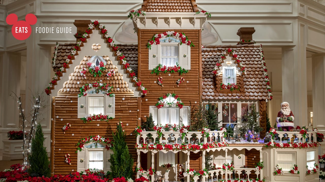 Disney World Gingerbread Displays 2022