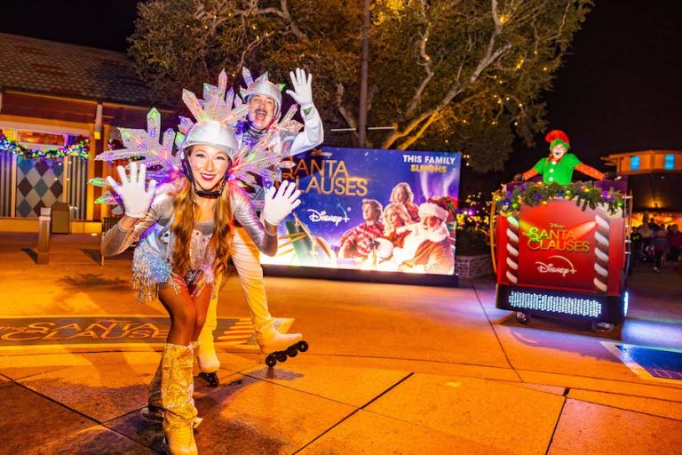 Experience Disney+ Holiday Magic at Disney Parks Blog header