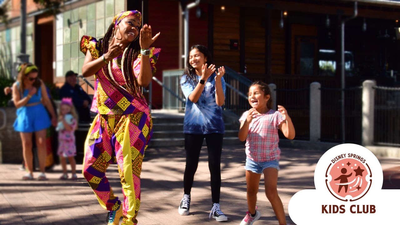 New Family-Friendly Entertainment at Disney Springs Kids Club blog header