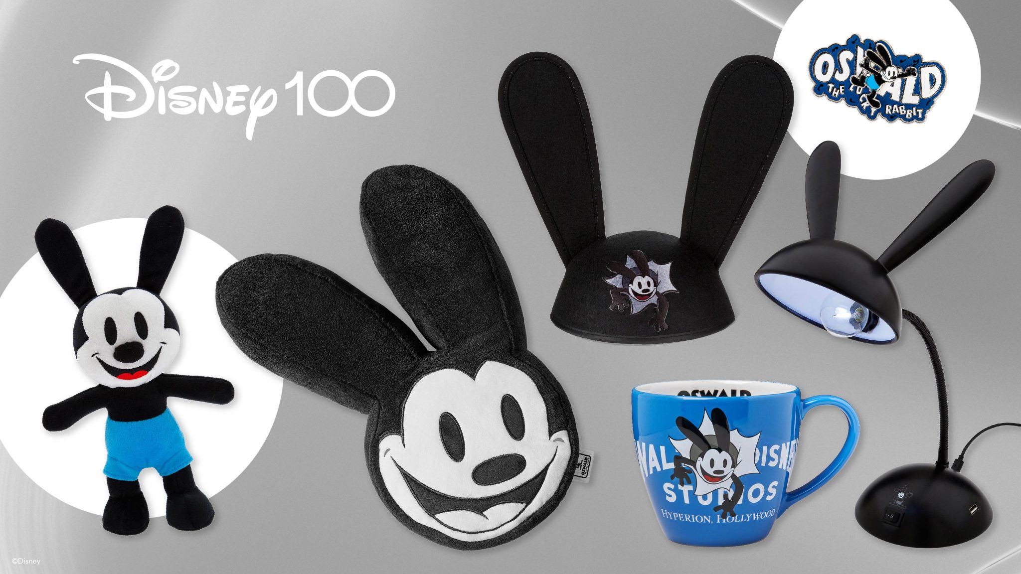 Disney100 Oswald the Lucky Rabbit Collection Now Live on shopDisney and ...
