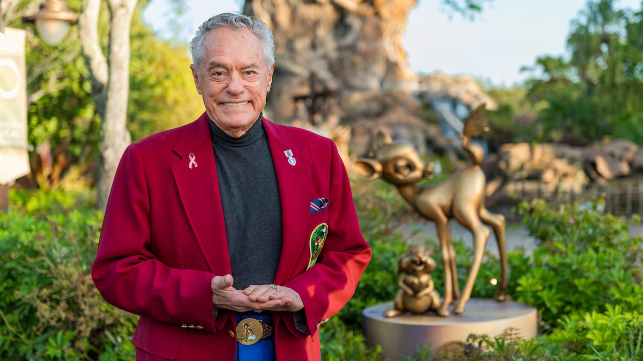 Voice of Bambi, Donnie Dunagan, Visits Disney Fab 50 Character Collection blog header