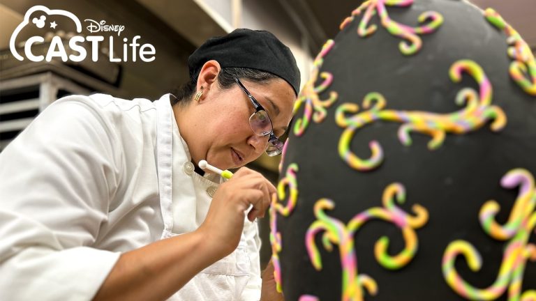 An Inside Look at How Disney Culinary Cast Craft Egg-Stravagant Easter Egg Displays blog header