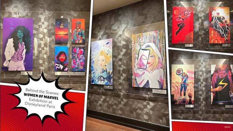 Welcome to the Exclusive 'Women of Marvel' Exhibition at Disneyland Paris blog header
