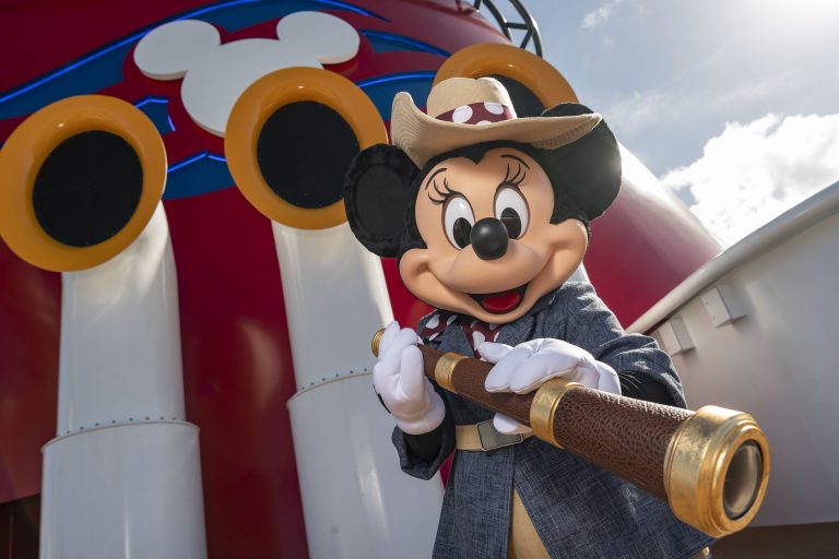 Minnie Mouse On the Disney Wish with Three New Disney Cruise Line Announcements