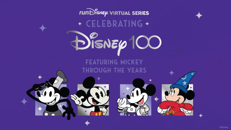 Celebrate Disney100 Featuring Mickey Through the Years During the 2023 runDisney Virtual Series blog header
