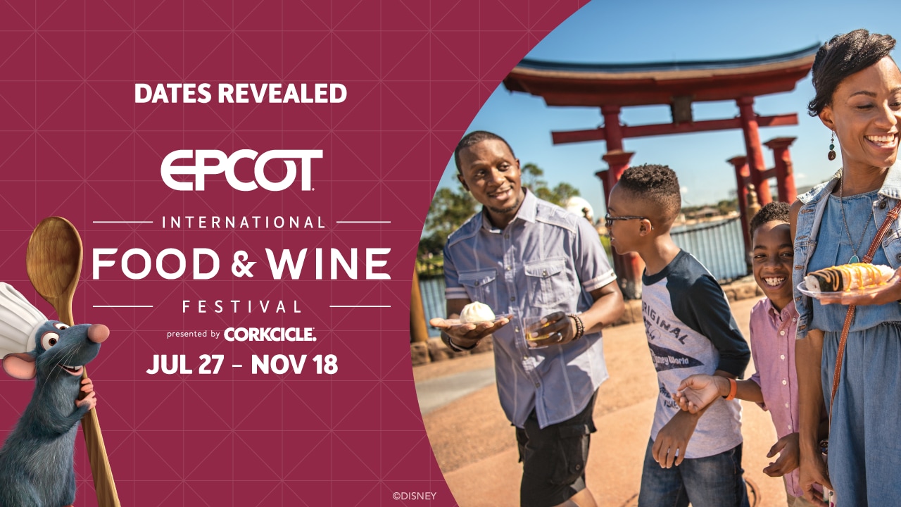 Prepare Your Palates – EPCOT International Food & Wine Festival Begins July 27 blog header