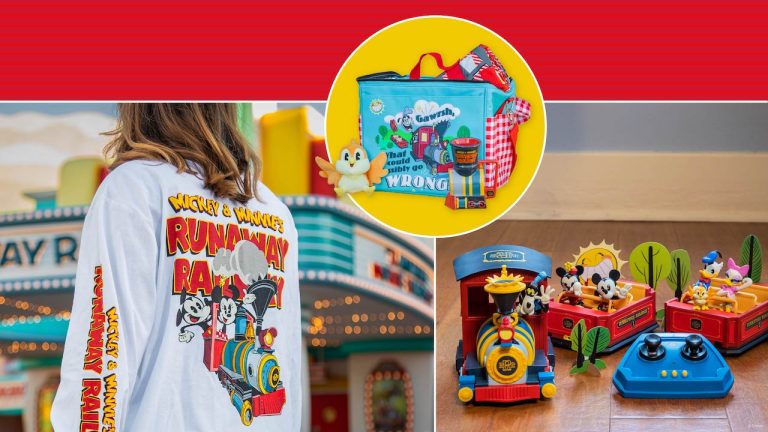 Oh Boy! Celebrate the Opening of Mickey’s Toontown and Mickey & Minnie’s Runaway Railway with the Newest Merchandise blog header