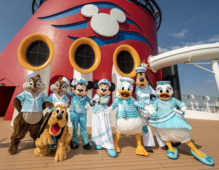 Mickey Mouse and Friends Celebrate Disney Cruise Line's 25th Anniversary