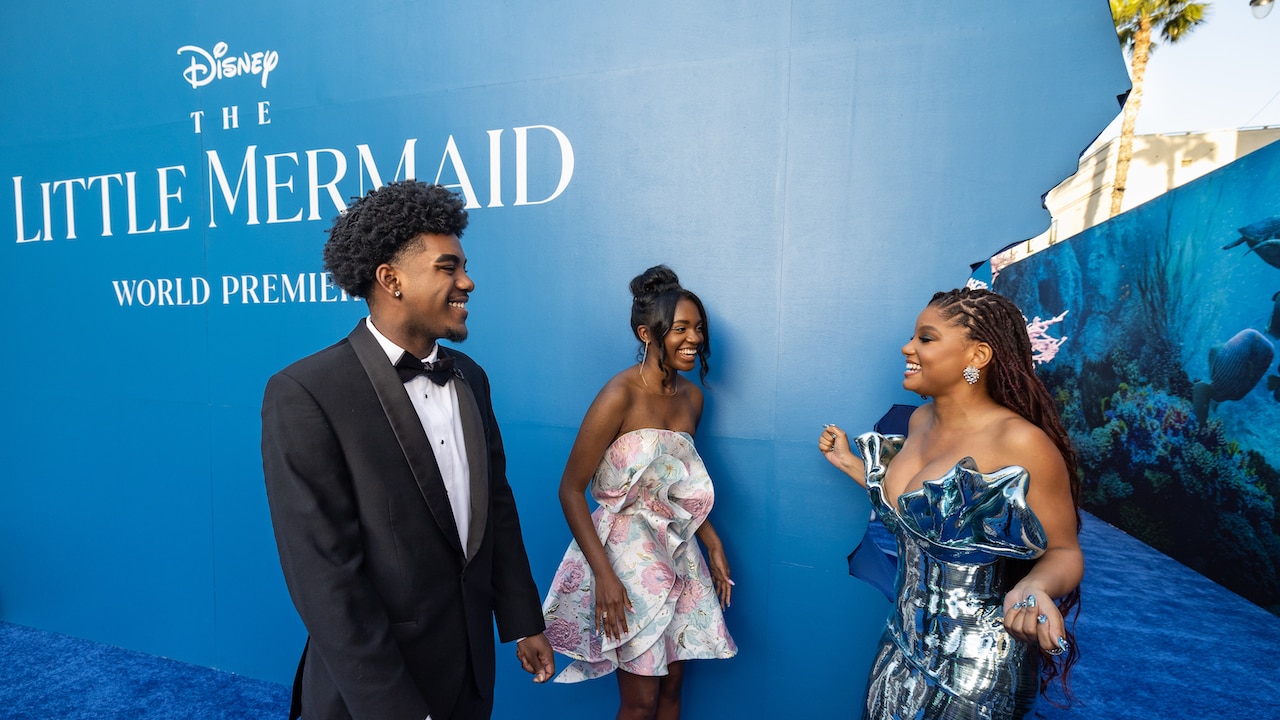 Surprised Disney Dreamers Join ‘Little Mermaid’ Star Halle Bailey at Film Premiere blog header