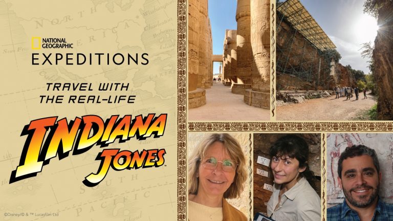 Q&A: 3 Real-Life Indiana Joneses, National Geographic Archaeologists Share Adventurous Stories blog header