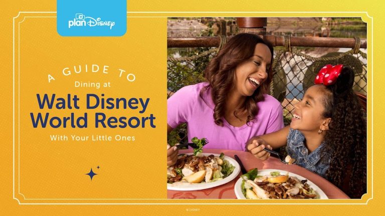 planDisney: A Guide to Dining at Walt Disney World Resort with Your Little Ones blog header