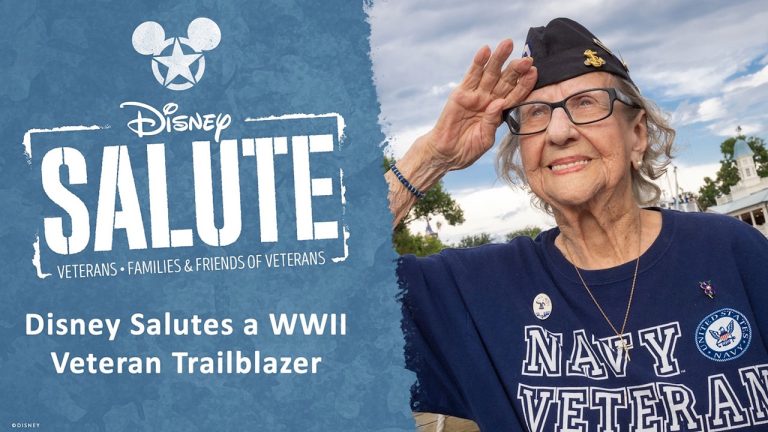 Saluting a Heroine: Disney Honors World War II Female Navy Veteran Pat Rudd blog header