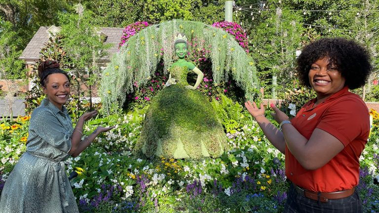 First-Ever Tiana Topiary Created with Heart, Soul and Soil by Disney Cast Members blog header