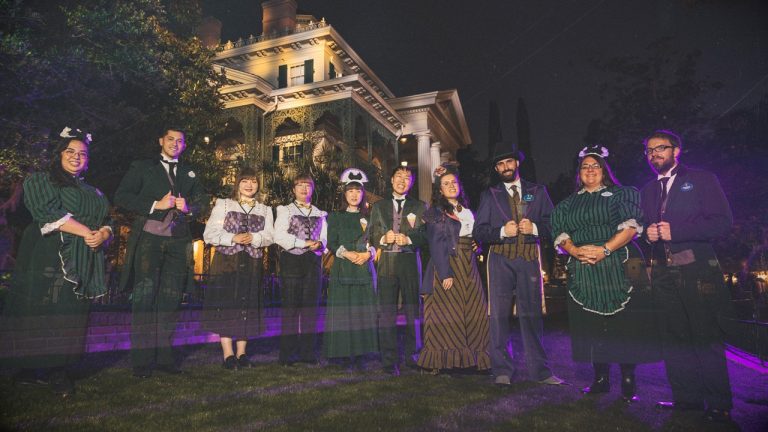 Disney Parks Cast Members Materialize at the 'Haunted Mansion' World Premiere blog header