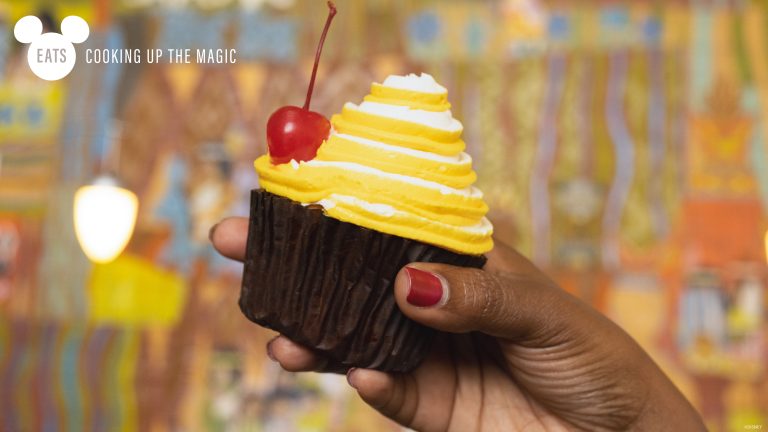 Disney Eats: Pineapple Cupcake Inspired by DOLE Whip Recipe blog header