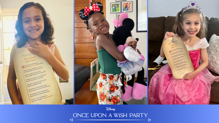 Make-A-Wish Families Share Excitement for Disney Princess Party  blog header