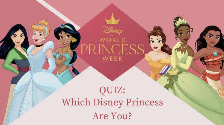 Image of Mulan, Cinderella, Jasmine, Belle, Tiana, and Moana