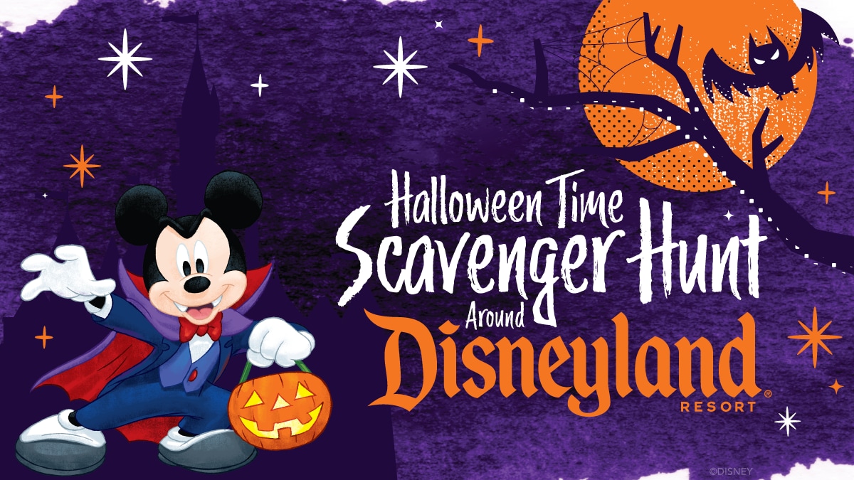 Try Our New Disneyland Resort Halloween Scavenger Hunt For Families blog header