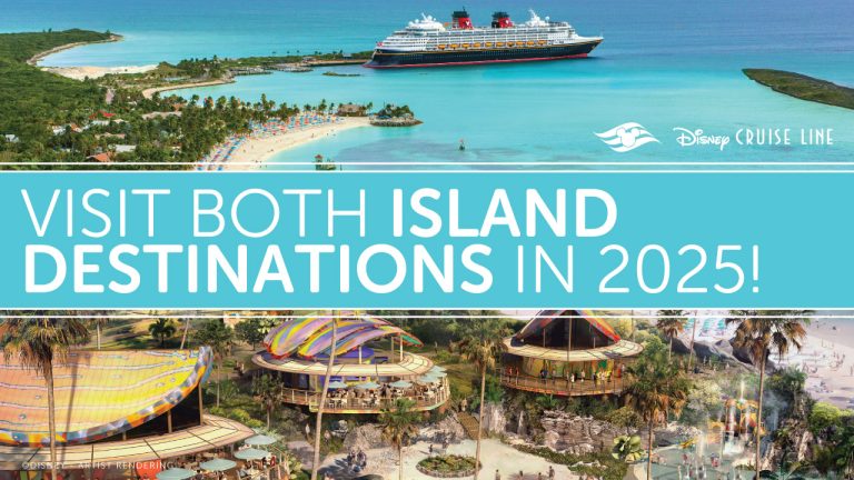 Disney Cruise Line Announces New Itinerary to Visit Both Islands in 2025