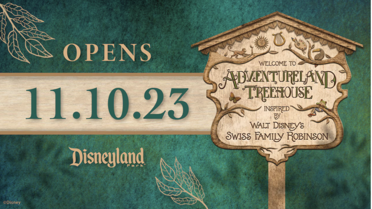 Adventureland Treehouse Opening 11.10.13 at Disneyland Park