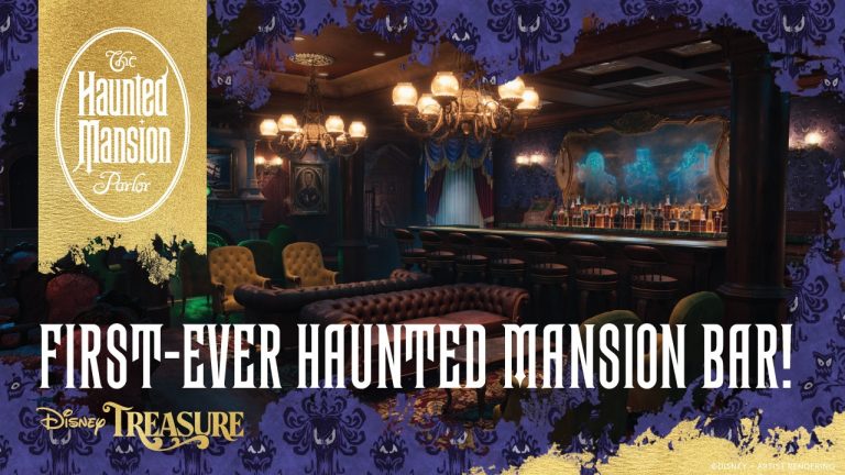 First-Ever Haunted Mansion Bar Coming to the Disney Treasure in 2024 blog header