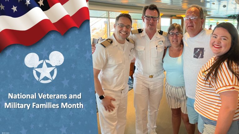 Disney Crew Creates Unforgettable Moment for Veteran and His Family blog header