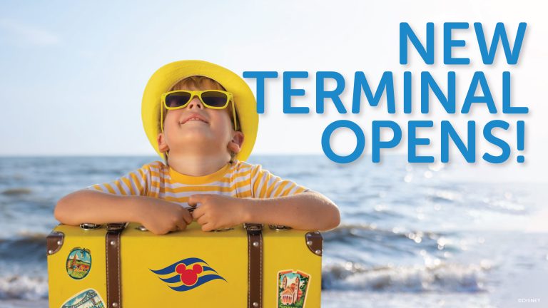 New Terminals Open at Disney Cruise Line Port Everglades