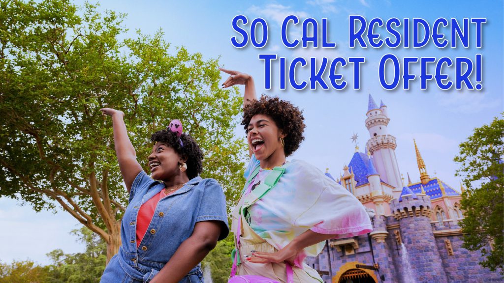 Disneyland Resort Announces So Cal Resident 3Day Ticket Offer for as