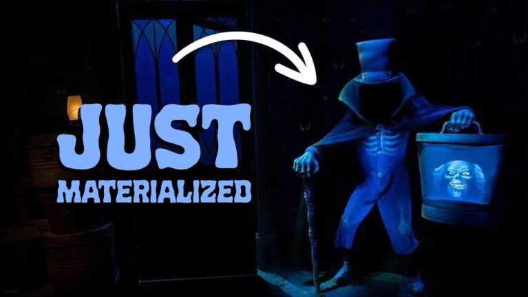 Hatbox Ghost Materializes at the Haunted Mansion at Walt Disney World blog header