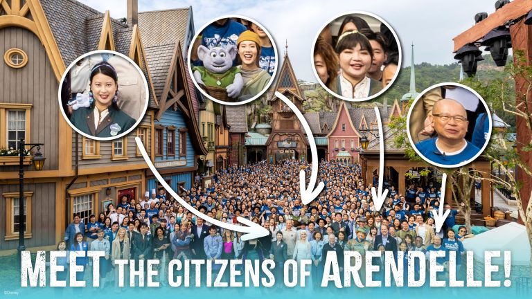 World of Frozen Opening Team Group Photo