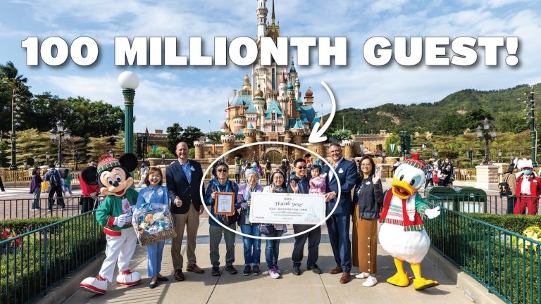 Hong Kong Disneyland Park Welcomes 100 Millionth Guest! blog header