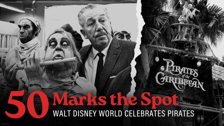Pirates of the Caribbean Turns 50 at Walt Disney World blog header