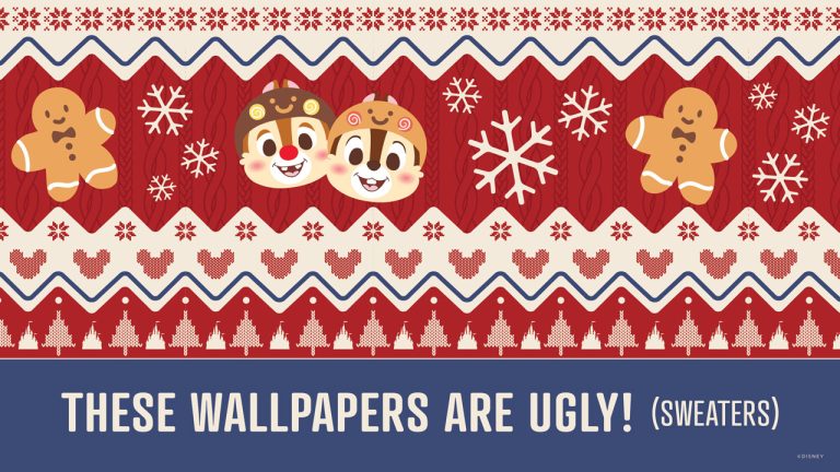 5 New Disney Ugly Christmas Sweater Wallpapers to Warm Your Screen blog header