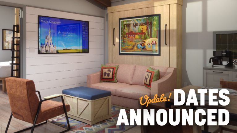 Disney Vacation Club New Fort Wilderness Cabins Dates Announced
